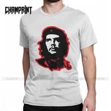 Che Guevara-Camiseta de algodón puro para hombre, camisa de manga corta con cuello redondo, de la Revolution, Cuba, cubana, novedad 2024 - compra barato