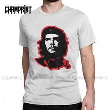 Che Guevara T-Shirt for Men Revolution Revolutionary Cuba Cuban Novelty Pure Cotton Tees Round Collar Short Sleeve T Shirts 2024 - buy cheap