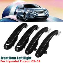 Car Stylings Front Rear Right Left Black Exterior Outside Door Handle for Hyundai Tucson 2005 2006 2007 2008 2009 82650-2E020-CA 2024 - buy cheap