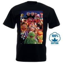 T Shirt Homme The Muppet Show Kermit Piggy Gonzo Serie Tv Vintage Casual Plus Size T Shirts Hip Hop Style Tops Tee S 2Xl 031215 2024 - buy cheap