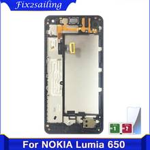 Super Amoled LCD For Microsoft Nokia Lumia 650 Saana RM-1154 LCD Display+Touch Screen Digitizer Assembly with Frame Replacement 2022 - buy cheap