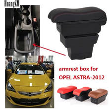 Для Opel Astra подлокотник коробка Opel Astra J Универсальный центральный автомобильный подлокотник для хранения коробка Подстаканник Пепельница аксессуары для модификации 2024 - купить недорого
