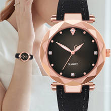 Luxury women watches Stainless Steel Dial Women Quartz Watch PU Leather Strap Casual Bracele Watch Ladies Wrist Watches 2020 2024 - buy cheap