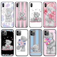 Funda de teléfono con osito Me To You para iPhone, 11, 12 mini pro, XS MAX, 8, 7, 6, 6S Plus, X, 5S, SE, 2020, XR 2024 - compra barato