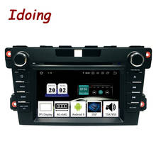 Idoing 8"2Din Android 10 For Mazda CX-7 2008-2015 Car Multimedia System DVD Player GPS Navigation stereo 4G+64G TDA7850 PX5 IPS 2024 - buy cheap