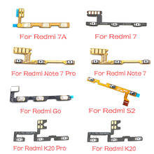 Botón de encendido y volumen para Xiaomi Mi A3 9 lite 9T Redmi Go 7 7A 8 8A 9 S2 Note 7 K20 9 9 s Pro 9A 2024 - compra barato