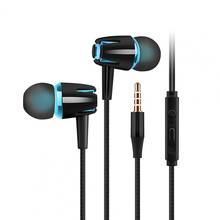 Earbuds Comfortable Noise Reduction Lightweight In-ear Wired Earbuds for Sports 2024 - buy cheap