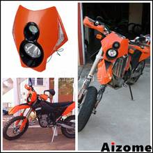 Faro LED naranja para motocicleta, luz delantera con intermitentes para Enduro EXC, SX, SXF, XCW, XC, 125-500 2024 - compra barato