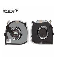 New CPU Cooling Fan For DELL XPS 15 9560 series Precision M5520 5520 GPU CPU FAN 0TK9J1 R & R0VJ2HC L GPU & CPU Cooling 2024 - buy cheap