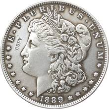 1889-CC сша Морган долларовые монеты КОПИЯ 2024 - купить недорого