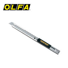 Сделано в Японии OLFA 9 мм нержавеющая сталь Автоматическая блокировка профессиональный графический защелкивающийся нож 2024 - купить недорого