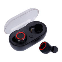 DT-2 fones de ouvido sem fio bluetooth 5.0 com microfone esportes à prova dwaterproof água fones de ouvido do telefone móvel caixa carregamento 2024 - compre barato