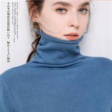 Thick Turtleneck Warm Women Sweater Autumn Winter Knitted Femme Pull High Elasticity Soft Female Pullovers Sweater 2024 - buy cheap