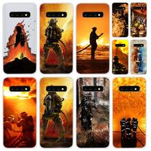 Мягкий силиконовый чехол для телефона Samsung Galaxy S8 S9 S10 S20 Plus S6 S7 Edge Note 10 8 9 чехол пожарный герои пожарный 2024 - купить недорого
