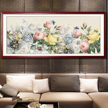 Color Flower Large 5D Diy Diamond Painting Full Square Drill Embroidery Round Mosaic Needlework Rose Peony Home DecorZP-4206 2024 - buy cheap