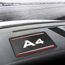 1 шт. автомобильный нескользящий коврик держатель для телефона нескользящий коврик для Audi A4 b6 b8 b7 b9 b5 аксессуары для автомобиля Стайлинг 2024 - купить недорого