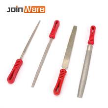 4 Types Metal Needle Files Carving Jewelry Diamond yarn Carving Craft Tool Glass Stone Wood Craft Tool 1Pc 2024 - compra barato