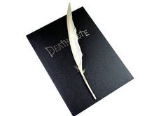 Action Figure Popular Anime Death Note Cosplay Notebook With Quill Pen Cartoon Death Note Notebook Study Stationery Toys for Kid 2024 - buy cheap