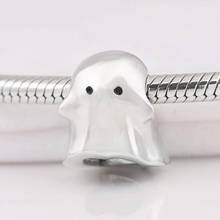 S925 Silver  DIY Jewelry Ghost Bead Charm fit Lady Bracelet Bangle 2024 - buy cheap