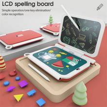 Tableta de escritura LCD Digital para niños, tablero de dibujo de grafiti plegable, DIY, 10 pulgadas 2024 - compra barato