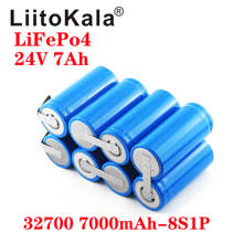 LiitoKala 12V 24V 36V 7Ah 32700 7000mAh lii-70A LiFePO4 Battery 35A Continuous Discharge Maximum 55A High power battery DIY 2024 - buy cheap