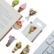 50pcs/set Kawaii Ice Cream Cake Shapes Sticky Scrapbooking Stationery Women Girl DIY Diary Album Stickers School Office 2024 - buy cheap