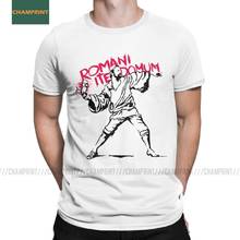 Camiseta de algodón para hombre, prenda de vestir, de manga corta, con estampado de Romani, Ite, Domum, Monty Python, talla grande 2024 - compra barato