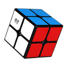 Qiyi qidi 2x2-cubo mágico 2 por 2, quebra-cabeça de 50mm, brinquedo educacional profissional para crianças, presente 2024 - compre barato