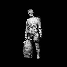 1/16 British Paratrooper Drop Order 1944, Resin Model figure GK, Soldier, World War II theme, Unassembled and unpainted kit 2024 - buy cheap