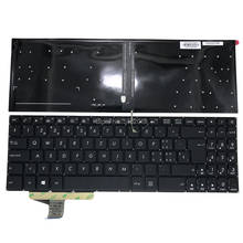 Ovy sw luz retroiluminado teclado para asus vivobook pro x580 x580vd n580 n580vd suíço preto teclado do portátil 0knb0 5605sf00 real novo 2024 - compre barato