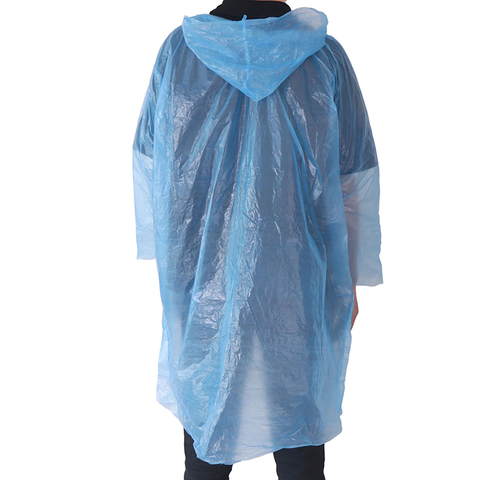 1 pc Unisex Raincoats Disposable Emergency Rain Coat Poncho Hiking Camping Tools