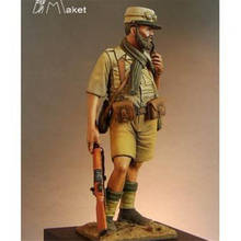 1/24 Scale Model Resin Kit WWII Turkish Soldier Assembly Models Figure Resin Kit Model Colorless Self-Assembled Toy 2024 - buy cheap