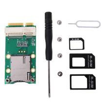 Mini PCI-E Adapter Extension Card for 3G 4G Module USIM Card Slot with SIM Card Slot for 3G/4G WWAN LTE GPS Card 2024 - buy cheap