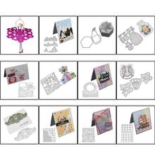 Flower Background Metal Cutting Dies Stencil DIY Scrapbooking Album Stamp Paper Card Embossing Craft Decor B85C 2024 - buy cheap