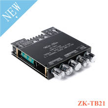 ZK-TB21 TPA3116D2 Bluetooth-compatible 5.0 Subwoofer Amplifier Board 50WX2+100W 2.1 Channel Power Audio Stereo Bass AMP Module 2024 - buy cheap