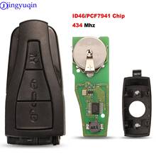 jingyuqin Replacement Smart Remote Car Key Fob 3 Buttons 434MHZ With ID46/PCF7941 Chip For MG MG550 MG6 2024 - buy cheap