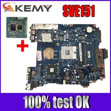 Akemy for SONY SVE151 SVE1512 Laptop Motherboard Mainboard working A1892854A DA0HK5MB6F0 MBX-269 s989 2024 - buy cheap