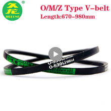 JIULONG Wrapped V-Belt Z/O/M Type Conveyor Belts Rubber Black Machinery Drive Z864/889/900/914/940/950/965/991/1000/1016 V- Belt 2024 - buy cheap