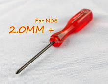 2 шт. для NDS Ручной инструмент Отвертка для разборки треугольный три крыла 2,0 мм Y отвертка для GBC GBA NDS, NDS L NDSI 3DS 3dsxl LL 2024 - купить недорого