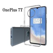 OnePlus 7T чехол для задней панели OnePlus7T 1 + 7t прозрачный мягкий TPU Dropproof противоударный чехол для телефона One Plus 7T задняя крышка 2024 - купить недорого