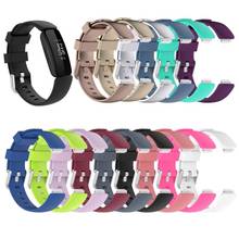 Pulsera de silicona para reloj Fitbit Inspire 2, correa de repuesto, pulsera deportiva suave, accesorios para reloj inteligente 2024 - compra barato