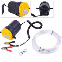 Bomba de sucção, para carro, barco, caminhão, 12v, 60w, extrator de fluído, óleo, diesel, transferência de combustível, l por hora 2024 - compre barato