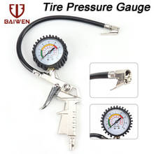 0-220PSI Auto Tire Pressure Gauge Gun Type Air Tyre Inflator with Gauge For Car Motorcycle SUV Inflator Pumps Tire Repair Tools 2024 - buy cheap