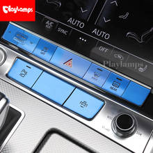 Estilo do carro Luz De Aviso De Controle botões covers Sitckers Para Audi Drive select A6 2019 Auto Acessórios Interiores 2024 - compre barato