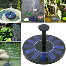 Minifuente Solar redonda para jardín, Panel Solar flotante, decoración del hogar, estanque, piscina, bomba de riego 2024 - compra barato