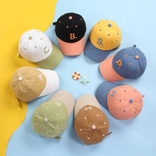 Letter Embroidery Children Baseball Cap Boys Girls Spring Summer Sun Hat Kids Hip-hop Adjustable Snapback Cap 2024 - buy cheap