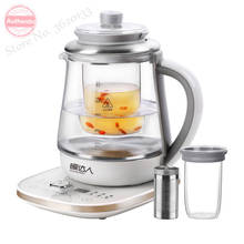 Thermal Insulation Electric Kettle Timed  Glass Health Preserving Pot  Flower Tea Brewer 1.8L Microcomputer Control 1200W 220V 2024 - buy cheap