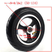 Pneu de bicicleta infantil, alta qualidade, 8.5x2, 8, 1/2x2, veículo elétrico, 8.5*2 rodas com cubo 2024 - compre barato