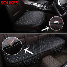 PU Leather Car Interior Seat Cushion Cover For Volkswagen VW Passat B6 B5 B7 B8 Golf 4 5 7 6 Polo Opel Astra J H Insignia Corsa 2024 - buy cheap