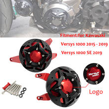 Tampa do estator do motor cnc, para kawasaki versys1000, versys 1000 se 2015, 2016, 2017, 2018, versys 2019 1000 2024 - compre barato